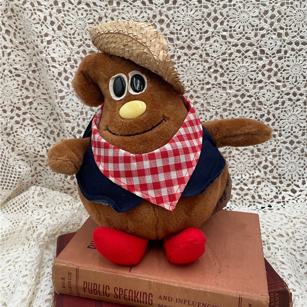Vintage (1980s) Nestlé Milky Plush Stuffed Toy from 80s Gift Chocolate Lover